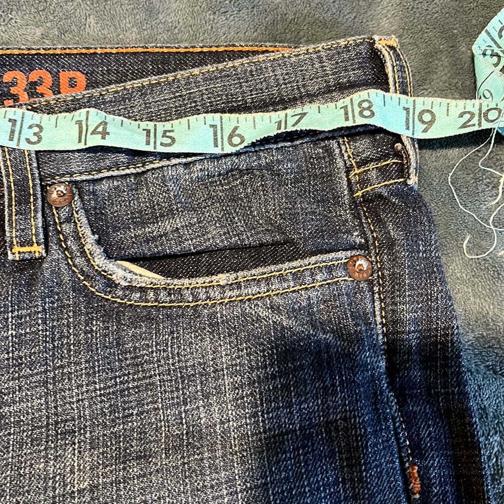 Lowrise Jeans J.Crew Sz 33P - Picture 3 of 13